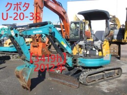 KUBOTA Mini excavators U-20-3S 2012