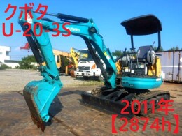 KUBOTA Mini excavators U-20-3S 2011