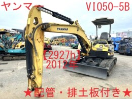 YANMAR Mini excavators ViO50-5B ｷｬﾉﾋﾟｰ仕様 2012