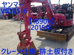 YANMAR Mini excavators ViO25 (ViO25-6) ｷｬﾉﾋﾟｰ仕様 ｸｲｯｸﾋｯﾁ 2015