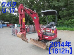 KUBOTA Mini excavators U-17 2014