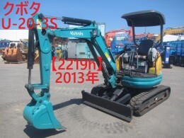 KUBOTA Mini excavators U-20-3S 2013