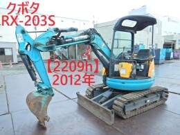 KUBOTA Mini excavators RX-203S 2012