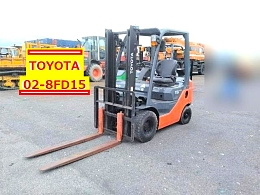 トヨタ フォークリフト 02-8FD15 2013年