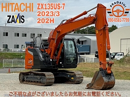 日立建機 油圧ショベル(ユンボ) ZX135US-7 2023年