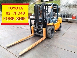 TOYOTA Forklifts 02-7FD40 2008