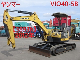 YANMAR Mini excavators ViO40-5B  ｷｬﾉﾋﾟｰ仕様 2012