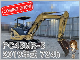 KOMATSU Mini excavators PC45MR-5 2019