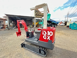 IHI建機 IS-10GX | 長野県のミニ油圧ショベル(ミニユンボ) | BIGLEMON（ビッグレモン）：中古建機, 中古重機, トラック,  農業機械の販売・売却 | 商品ID：119106