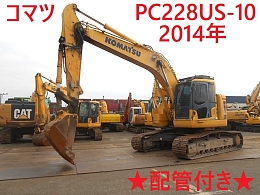 コマツ 油圧ショベル(ユンボ) PC228US-10 2014年