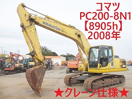 KOMATSU Excavators PC200-8N1 2008