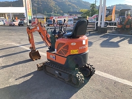 日立建機 ZX8U-2 | 岡山県のミニ油圧ショベル(ミニユンボ