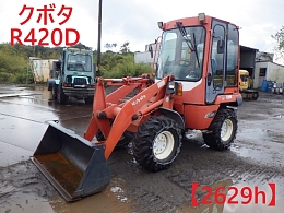 中古クボタ R420D(タイヤショベル(ホイールローダー))(1ページ目) | 中古建機ならBIGLEMON(ビッグレモン)