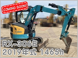 KUBOTA Mini excavators RX-306E 2019