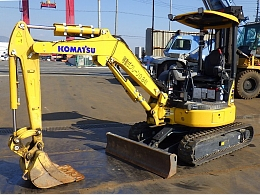 KOMATSU Mini excavators PC30MR-5 2023