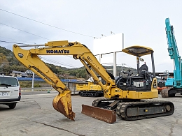 KOMATSU Mini excavators PC55MR-5 2018