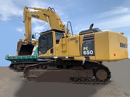 コマツ 油圧ショベル(ユンボ) PC650-8E0 2019年