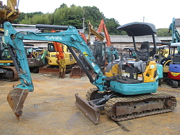 KUBOTA Mini excavators U-30-5 2015