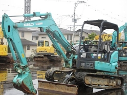 コベルコ建機 ミニ油圧ショベル(ミニユンボ) SK45SR-6E 2019年