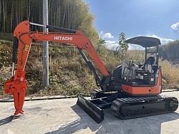 ホクエツ　北越　AX08　HM07SG　1トンクラス　全塗装済　アワーメーター1583ｈ　マイクロミニ油圧ショベル　バックホー　茨城県　T13 ホクエツ 北越 AX08 HM07SG 1トンクラス 全塗装済 アワーメーター