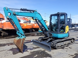 クボタ ミニ油圧ショベル(ミニユンボ) U-40-6 2011年