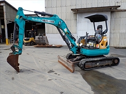 KUBOTA Mini excavators U-35-5 2015