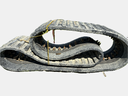 MOROOKA Used Parts Rubber crawler -