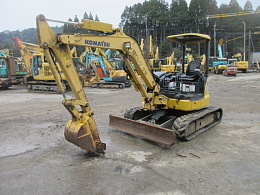 KOMATSU Mini excavators PC40MR-3 2014
