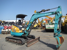 KUBOTA Mini excavators U-35-5 2015