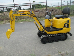 KOMATSU Mini excavators PC05-1A 2016