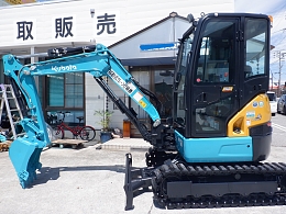 中古クボタ U-30-6α(ミニ油圧ショベル(ミニユンボ)) | 中古建機