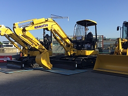 KOMATSU Mini excavators PC45MR-5 2018