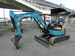 KUBOTA Mini excavators U-30-6 2015