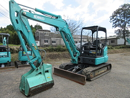 中古コベルコ建機 SK55SR-6E(ミニ油圧ショベル(ミニユンボ