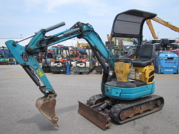 クボタ ミニ油圧ショベル(ミニユンボ) RX-153S 2014年