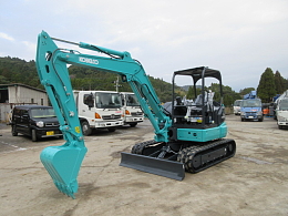 中古コベルコ建機 SK55SR-7(ミニ油圧ショベル(ミニユンボ))(1