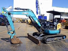 KUBOTA Mini excavators U-40-6E 2017