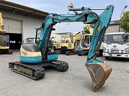 【V-0025】クボタ RX-505 アームクレーン0.9ｔ吊り 5トンクラス スペアキー 小旋回 全塗装済 ミニ油圧ショベル ユンボ バックホー 茨城県 V-0025】クボタ RX-505 アームクレーン0.9t吊り 5トンクラス