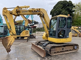 ★コマツ★パワーショベル★ユンボ★KOMATSU★非売品★PC210 コマツ PC210-10 ユンボ（油圧ショベル）0.7クラス～ 愛知県中古
