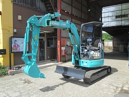 W-0013】コベルコ SK30UR-6 ミニ油圧ショベル ユンボ バックホー 3t