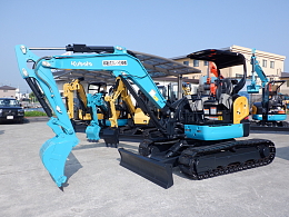 KUBOTA Mini excavators U-40-6E 2017