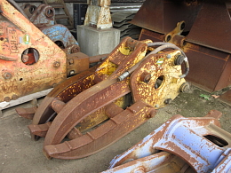 室戸鉄工所 フォークグラブ 油圧式フォーク -