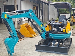最終値下げ！美品　日本製 1/22 希少　廃盤 クボタ　ミニバックホー　U-20 最終値下げ！美品 日本製 1/22 希少 廃盤 クボタ ミニバックホー