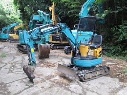 KUBOTA Mini excavators RX-153S 2014