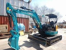 中古クボタ U-40-6E(ミニ油圧ショベル(ミニユンボ)) | 中古建機
