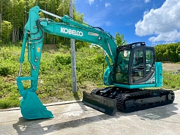 コベルコ　シャベルカー　　KOBELCO 80トン級大型油圧ショベル アセラ ジオスペック