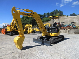 未使用品 ☆コマツ MINI SHOVEL ガーデンピンクPC02 コマツ 中古ミニ油圧ショベル(ミニユンボ) | 中古建機なら