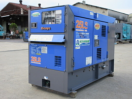 中古発電機在庫一覧 | 中古建機ならBIGLEMON(ビッグレモン)