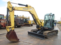 中古ヤンマー ViO70 (ViO70-3A) ｷｬﾋﾞﾝ仕様(油圧ショベル(ユンボ
