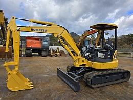 KOMATSU Mini excavators PC40MR-3 2015